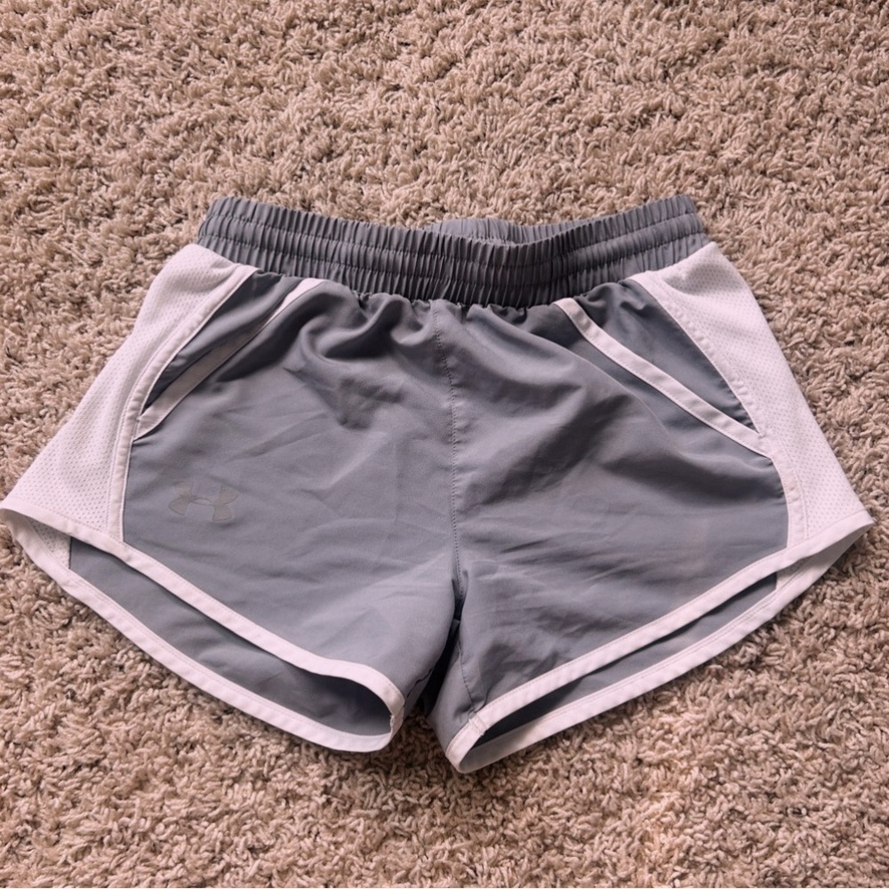 youth under armour athletic shorts